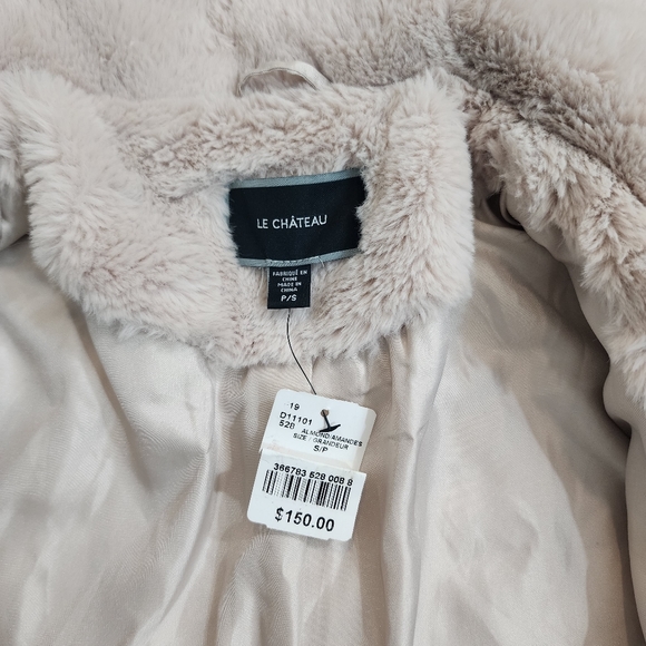 NWT- Le Chateau Teddy bear jacket - Picture 5 of 8